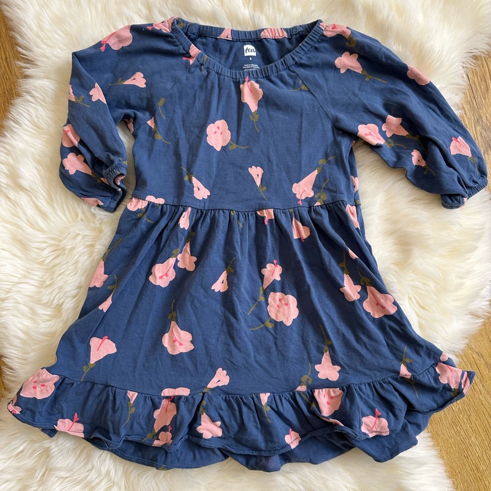 Tea Collection Floral Print Dress